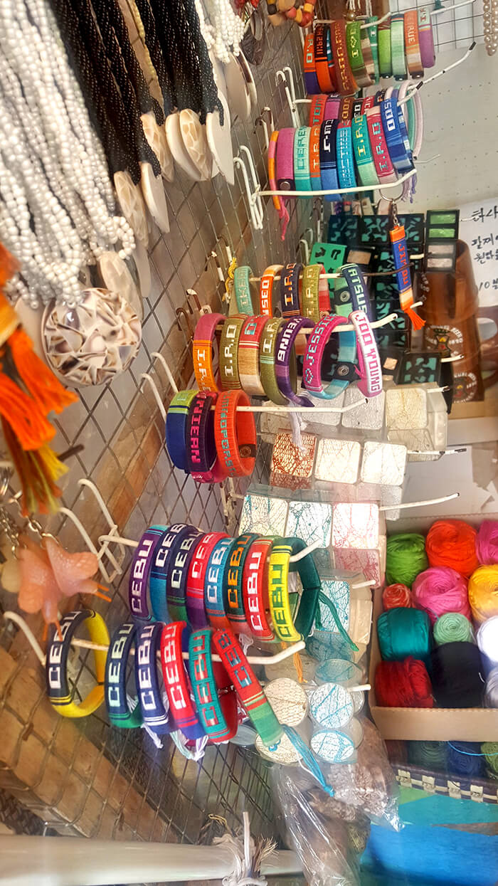 宿霧,賣姓名編織手環地點