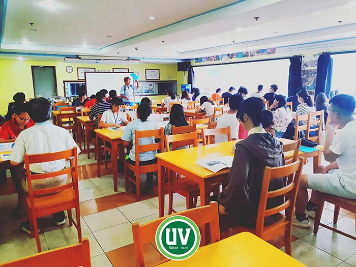 UV語言學校, 宿霧, 新生訓練,  新生測驗, 菲律賓遊學