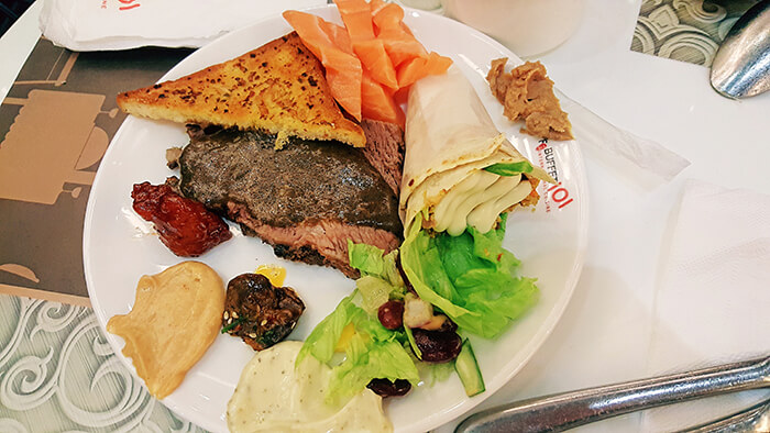 吃到飽餐廳,牛肉