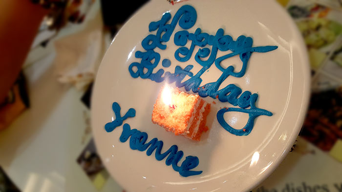 宿霧Buffet101-慶生, 生日蛋糕