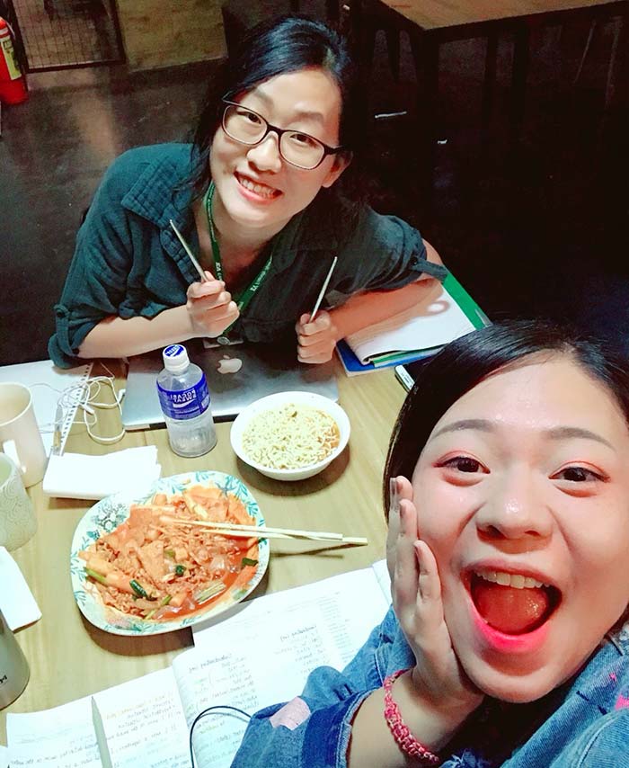 EV課後自習,宵夜