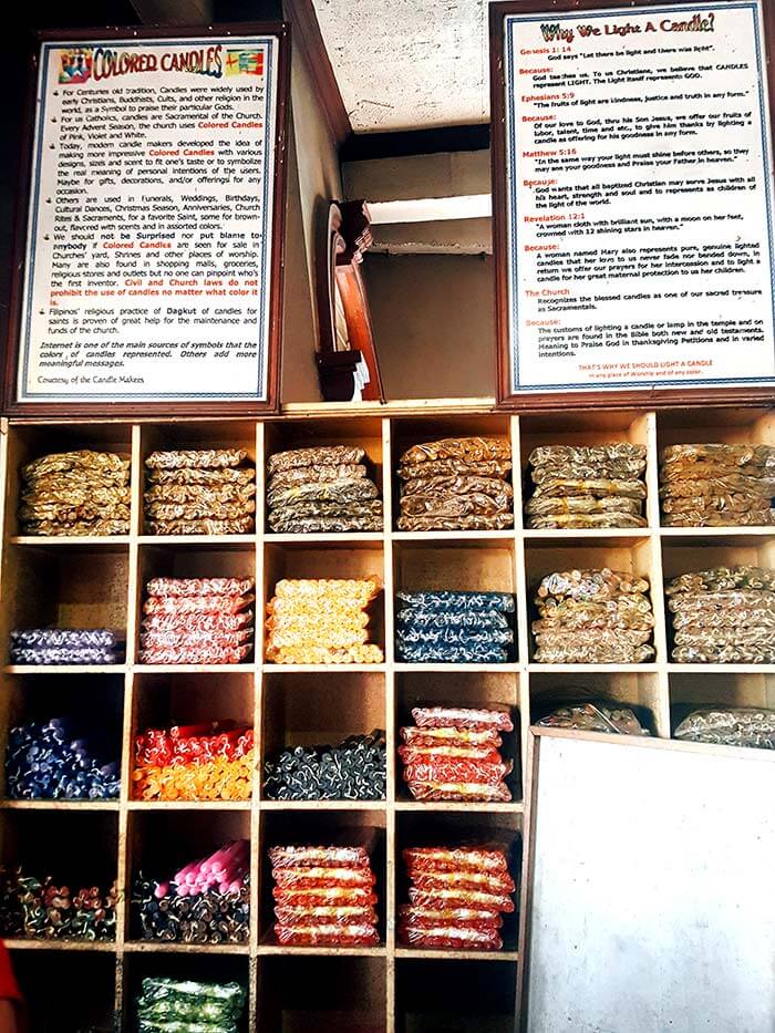 購買彩色祈福蠟燭 simala-church-蠟燭許願
