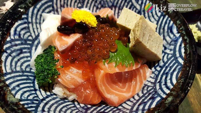 鮭魚親子丼, 台北富春食堂, 台北日本料理推薦