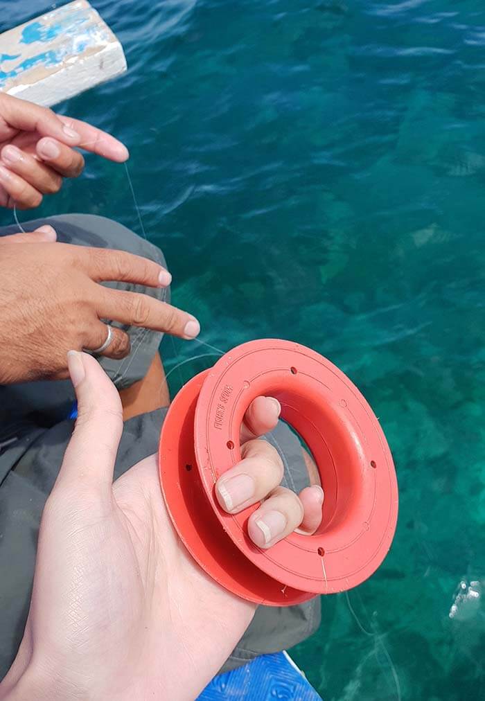 海釣工具, 釣魚