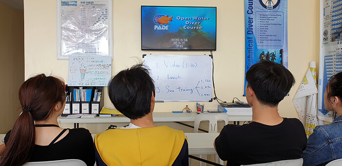 Open Water Diver Couse, 開放水域潛水員課程