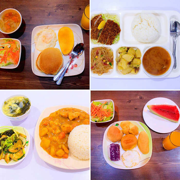 Nils餐食, 伙食, 宿務語言學校Nils食物