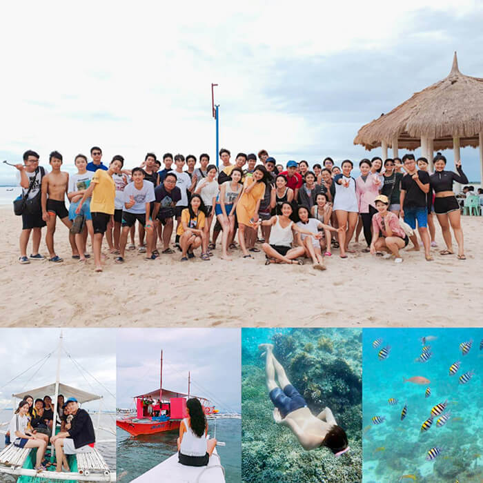 暑假遊學團假日活動, 假日跳島, 宿霧跳島, 宿霧浮潛