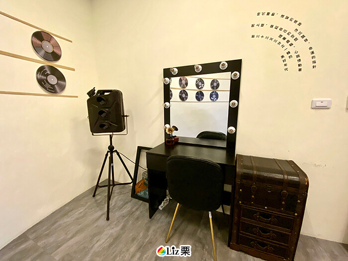 明星化妝間,舊時代名人化妝區