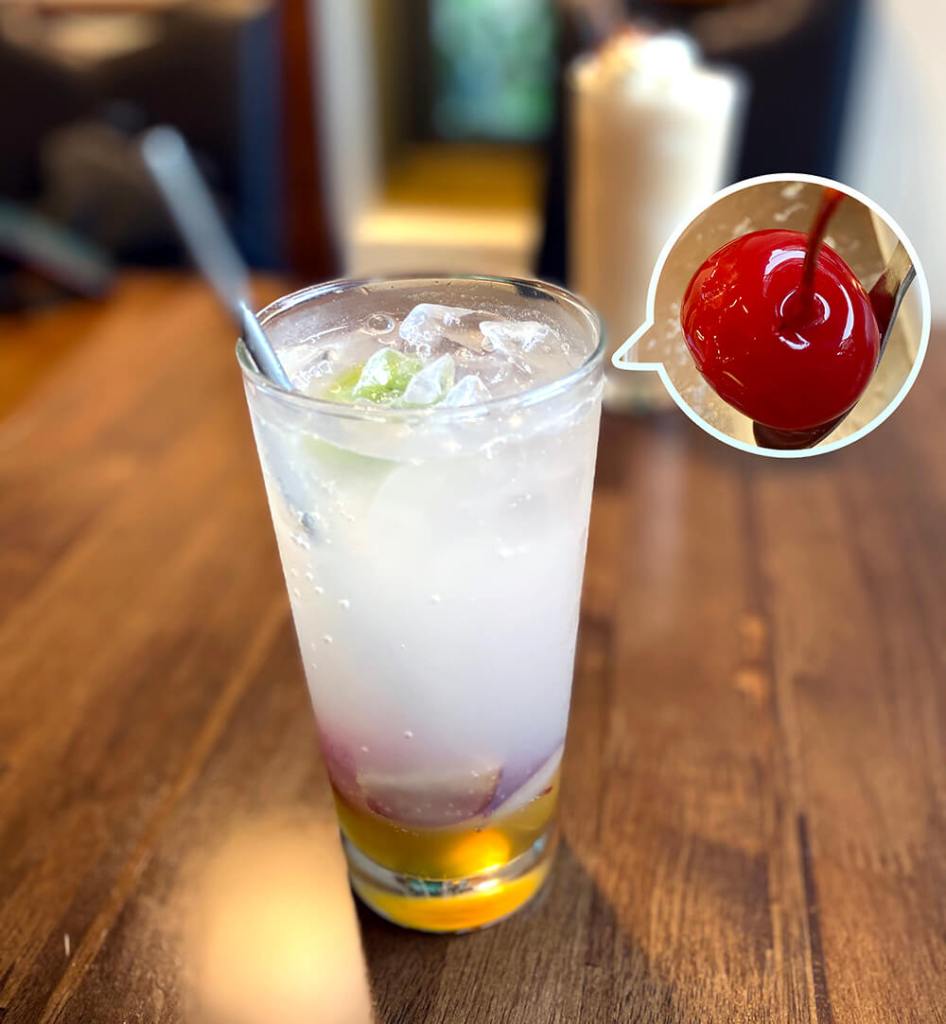 熱帶百香果氣泡飲