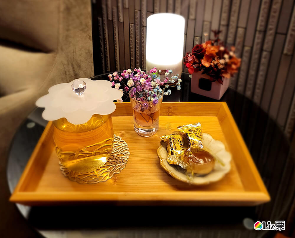 按摩後茶飲,點心