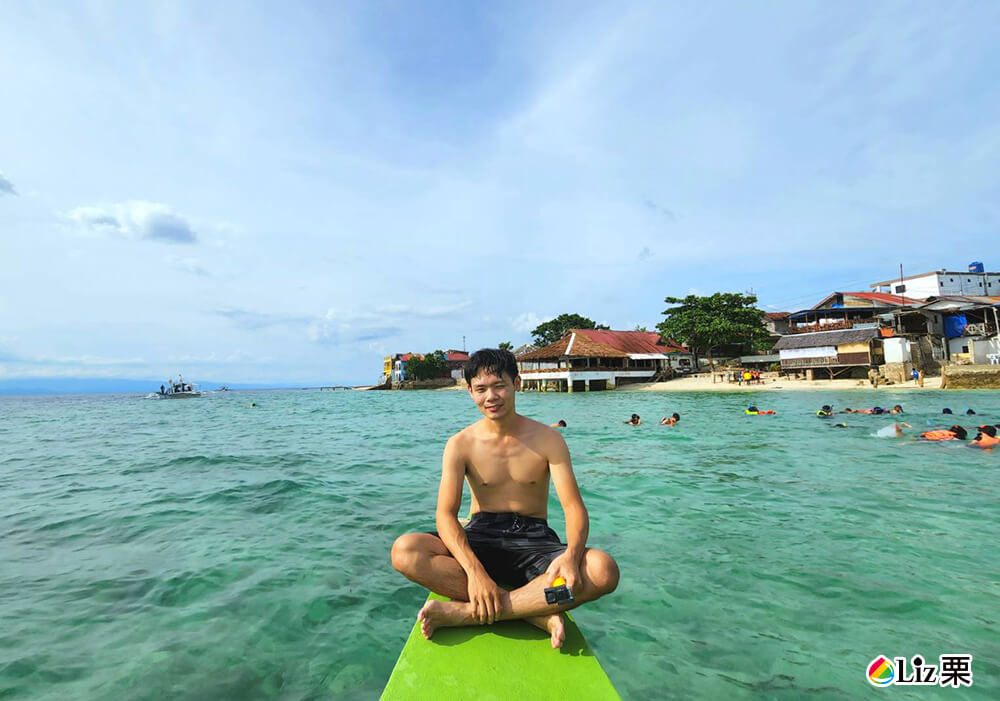 Panagsama海灘, 浮潛,跳島