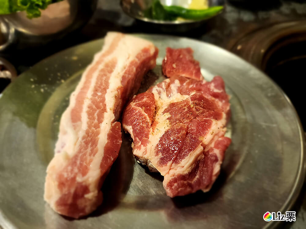 韓式烤五花肉,豬頸肉 韓式烤五花肉,豬頸肉