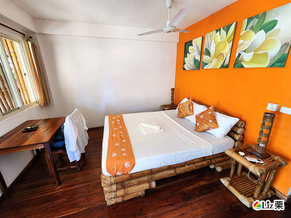 Tepanee Beach Resort 10 泰帕尼海難度假村,雙人床